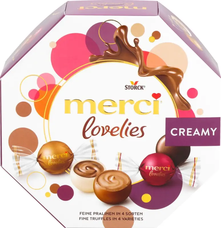 MERCI LOVELIES Бонбони различни видове