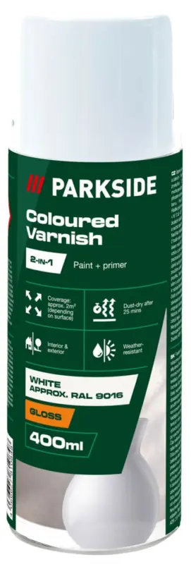 Parkside&reg; Спрей лак или Цветен лак бързосъхнещ