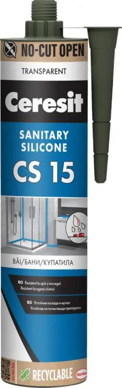 Ceresit Санитарен силикон CS15 Premium