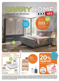XXXLutz Carry Home ab 22.06.2026 gültig