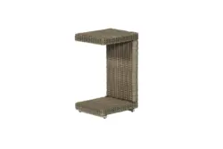 Gartenbeistelltisch Andalusia ca. 33x64x42 cm Grau