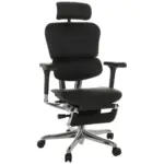 M&ouml;belix Drehstuhl Ergohuman Plus Schwarz B: 76 cm