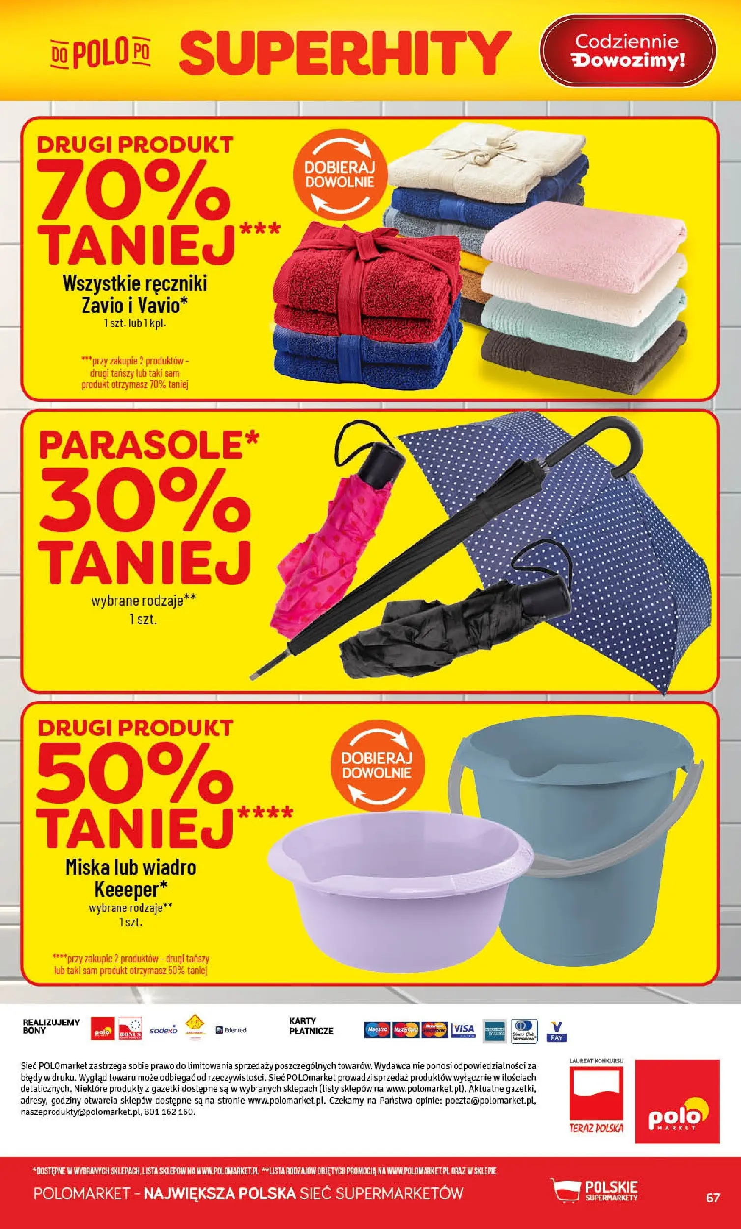 Nowa POLOmarket gazetka od jutra 10.06.2026 | Strona: 67