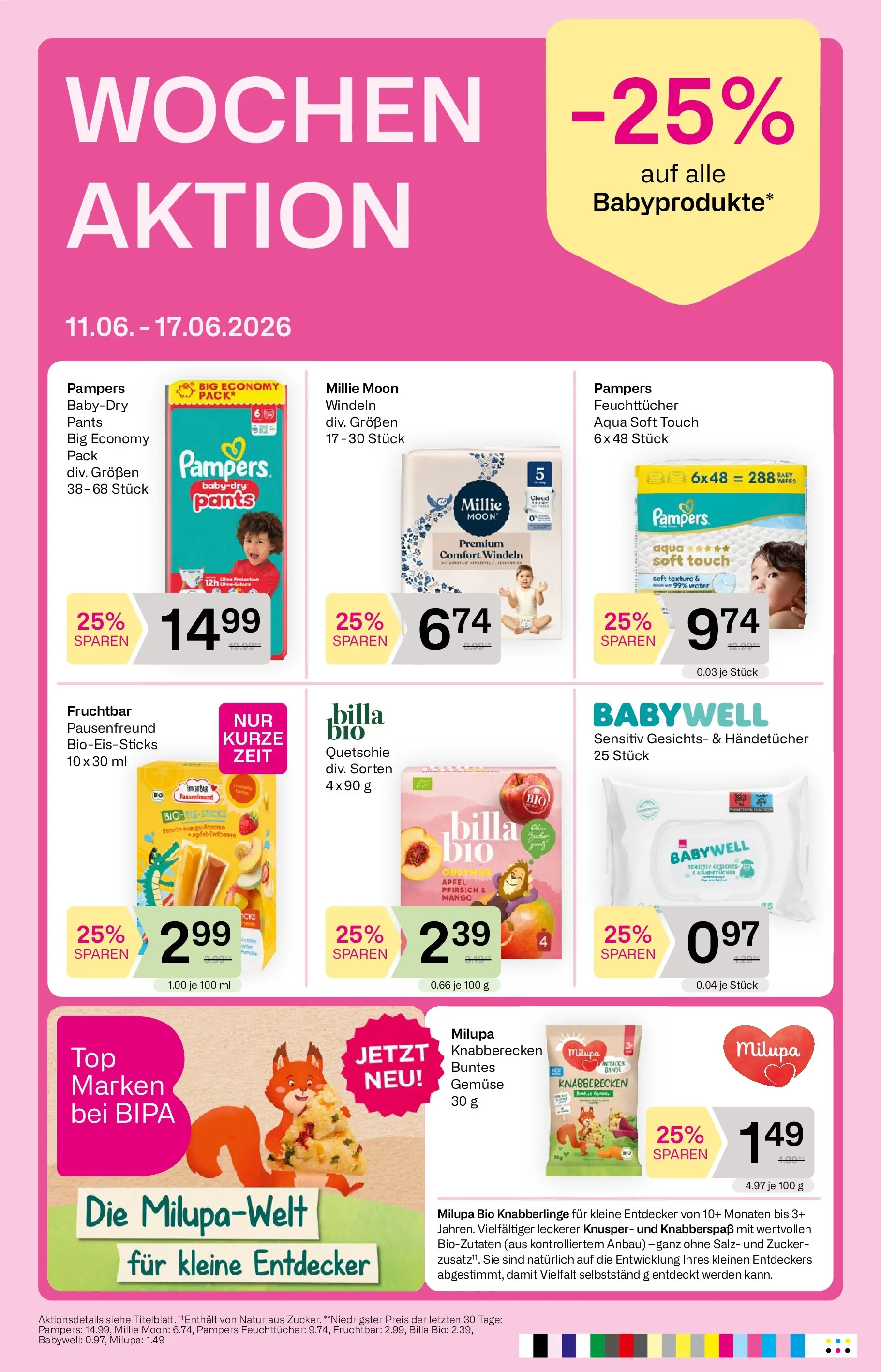 Bipa - BIPA: Flugblatt - gültig bis 24.06.2026 von 10.06.2026 - Aktuelle Angebote | Seite: 8 | Produkte: Gemüse, Zucker, Mango, Äpfel