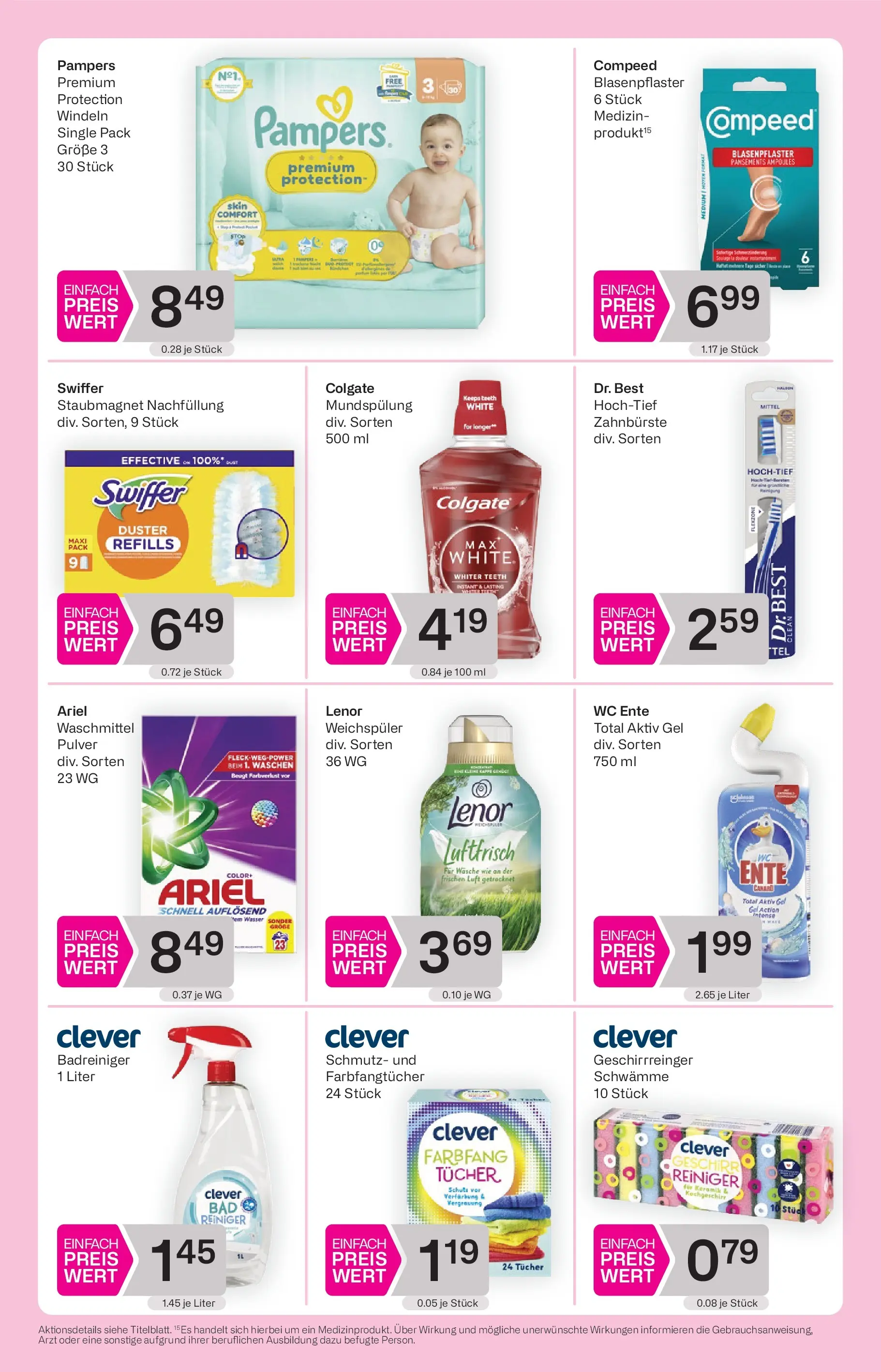 Bipa - BIPA: Flugblatt - gültig bis 24.06.2026 von 10.06.2026 - Aktuelle Angebote | Seite: 11 | Produkte: Wasser, Bad, Zahnbürste, Waschmittel