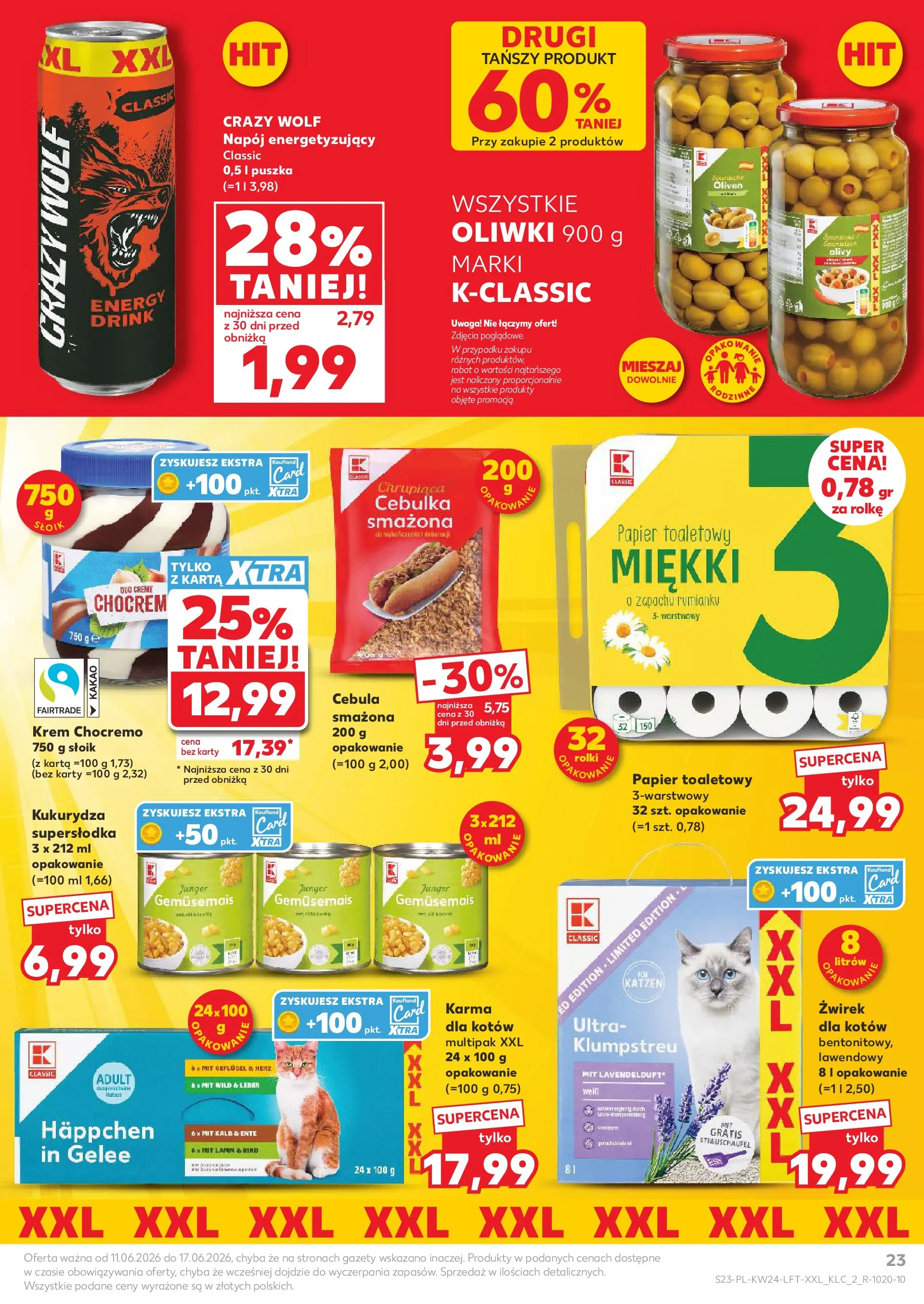 Kaufland gazetka od 11.06.2026 - od jutra PDF | Strona: 23 | Produkty: Kapusta, Melon, Truskawki, Kwiaty