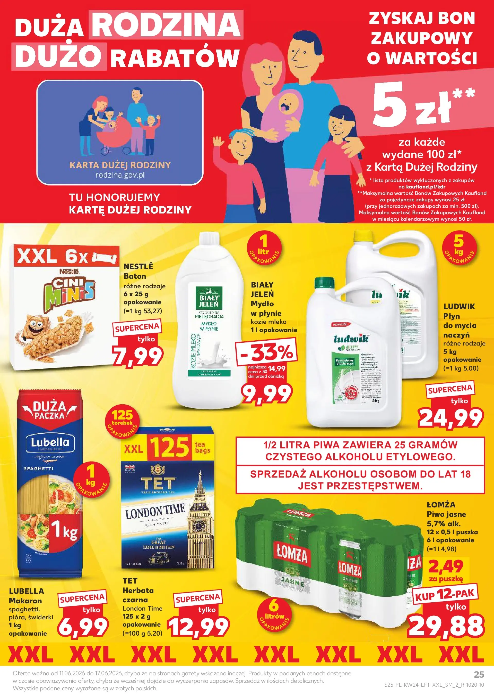Kaufland gazetka od 11.06.2026 - od jutra PDF | Strona: 25 | Produkty: Karta, Mięta, Bazylia, Mięta w doniczce