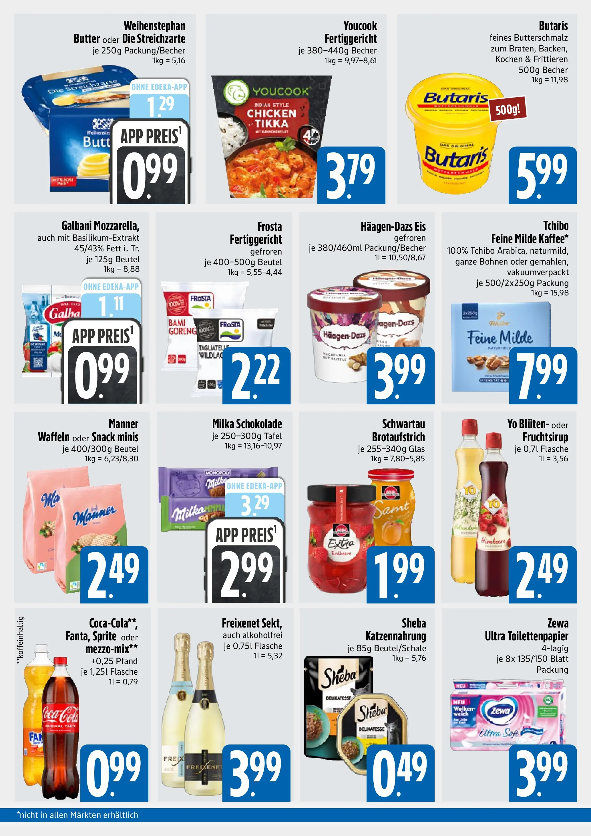 Angebote - E xpress: Wochenangebote (ab 14.06.2026) zum Blättern | Seite: 2 | Produkte: Butterschmalz, Schokolade, Zewa, Frosta