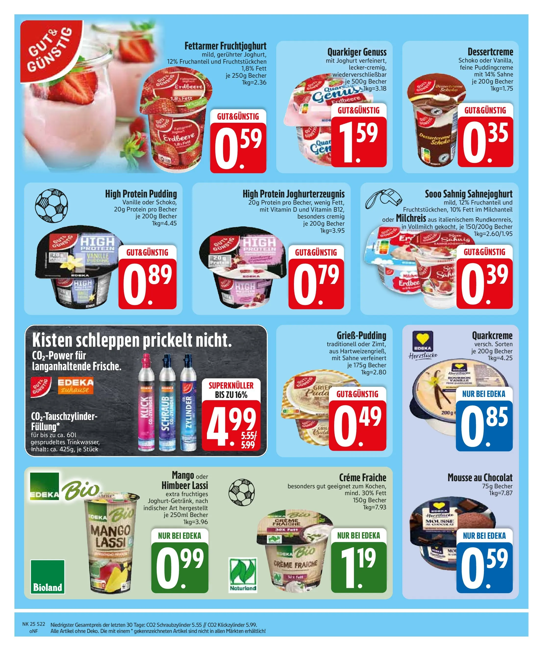 Edeka prospekt Murnau (ab 14.06.2026) » Angebote Online | Seite: 24 | Produkte: High protein pudding, Quark, Fruchtjoghurt, Mango