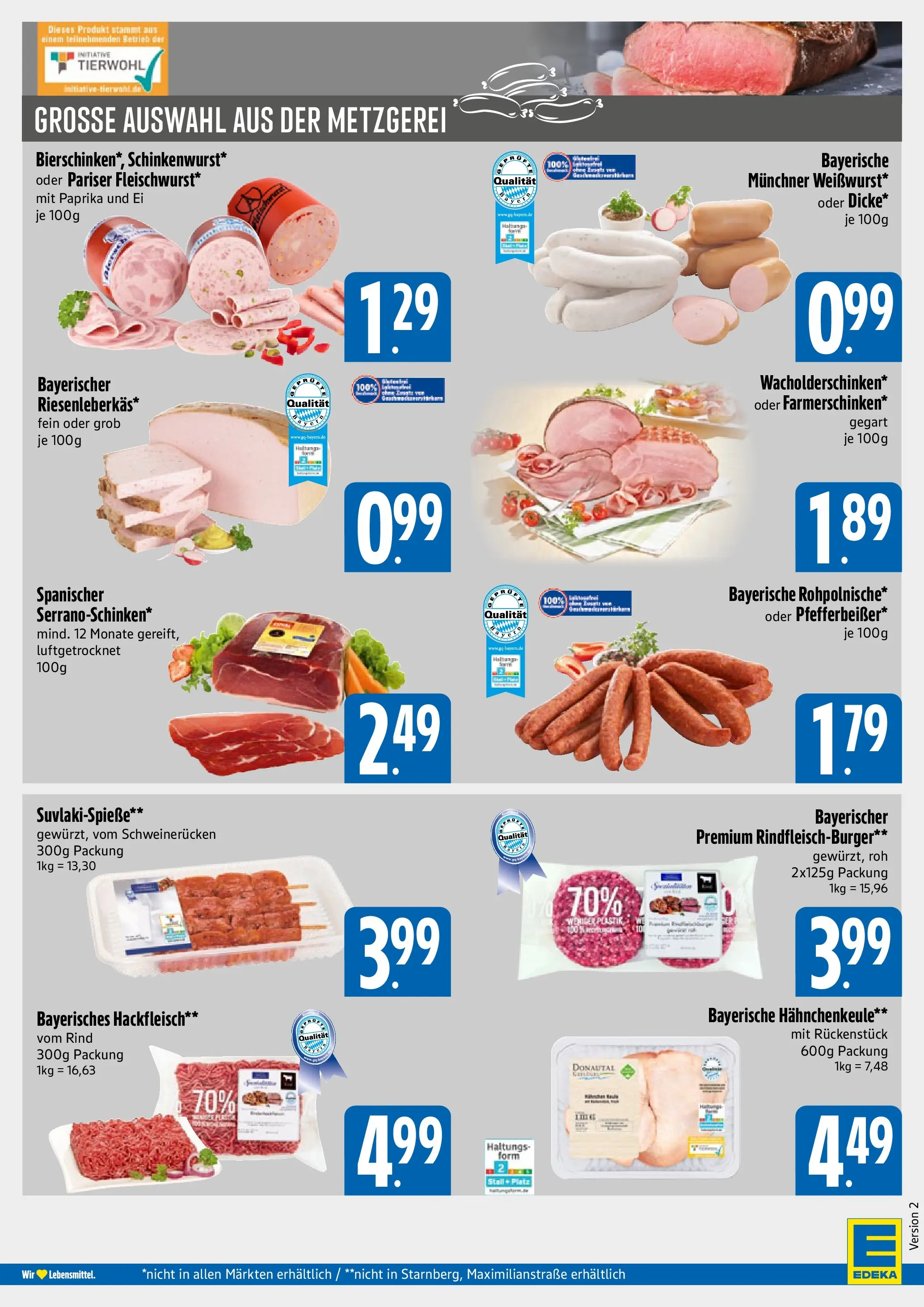 Angebote - E xpress: Wochenangebote (ab 14.06.2026) zum Blättern | Seite: 4 | Produkte: Paprika, Schweinerucken, Hackfleisch