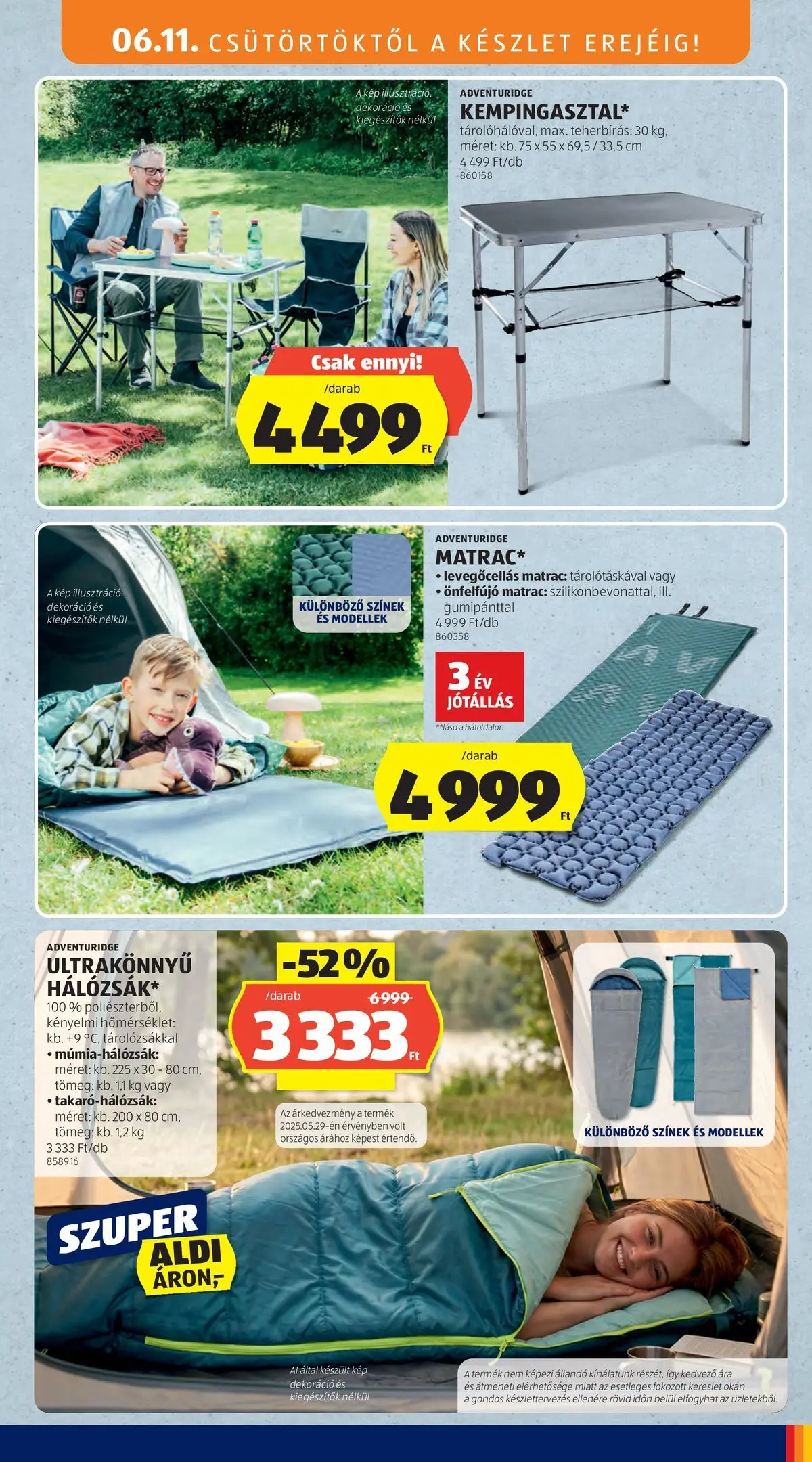 Aldi aktuális akciós újság - 2026.06.11.-tól⏳Szórólap | Oldal: 23 | Termékek: Matrac, Dekoráció Aldi aktuális akciós újság - 2026.06.11. -tól/töl > akció, lapozható szórólap 🛍️ | Oldal: 23 | Termékek: Matrac, Dekoráció