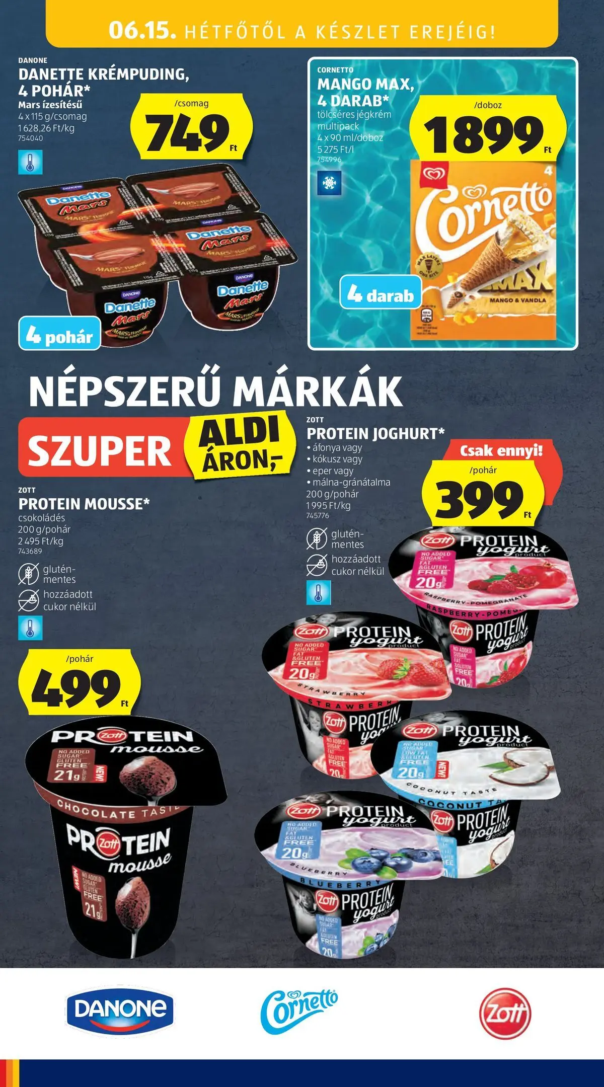 Aldi aktuális akciós újság - 2026.06.11.-tól⏳Szórólap | Oldal: 46 | Termékek: Áfonya, Protein, Eper, Pohár Aldi aktuális akciós újság - 2026.06.11. -tól/töl > akció, lapozható szórólap 🛍️ | Oldal: 46 | Termékek: Áfonya, Protein, Eper, Pohár