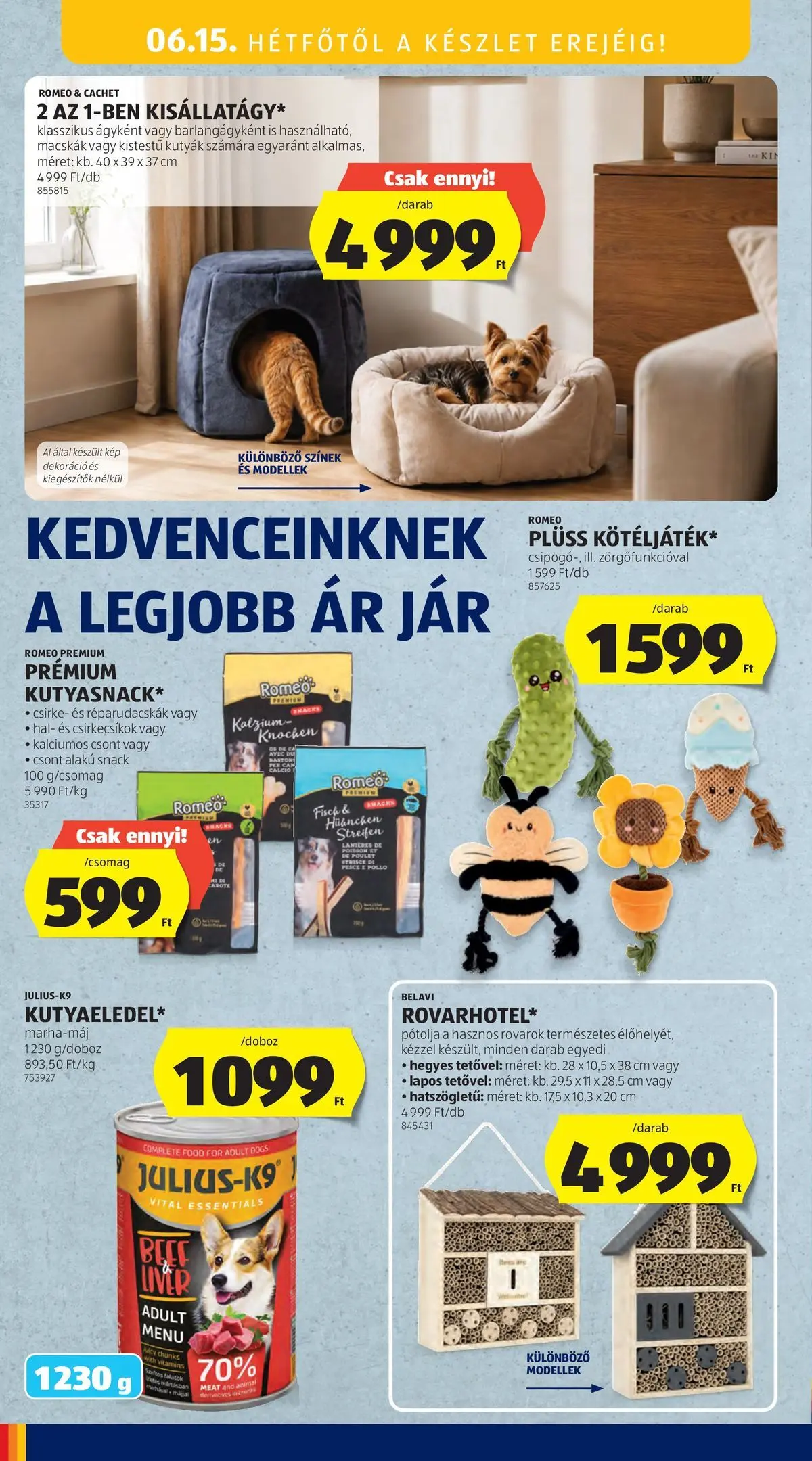 Aldi aktuális akciós újság - 2026.06.11.-tól⏳Szórólap | Oldal: 50 | Termékek: Plüss, Hal, Dekoráció Aldi aktuális akciós újság - 2026.06.11. -tól/töl > akció, lapozható szórólap 🛍️ | Oldal: 50 | Termékek: Plüss, Hal, Dekoráció