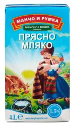 Манчо и Румка Прясно мляко 1,5 % масленост