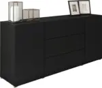 m&ouml;max Dornbirn - Ihr Trendm&ouml;belhaus in Dornbirn Sideboard Berlin 150 Schwarz ca. 150x68x38,5cm