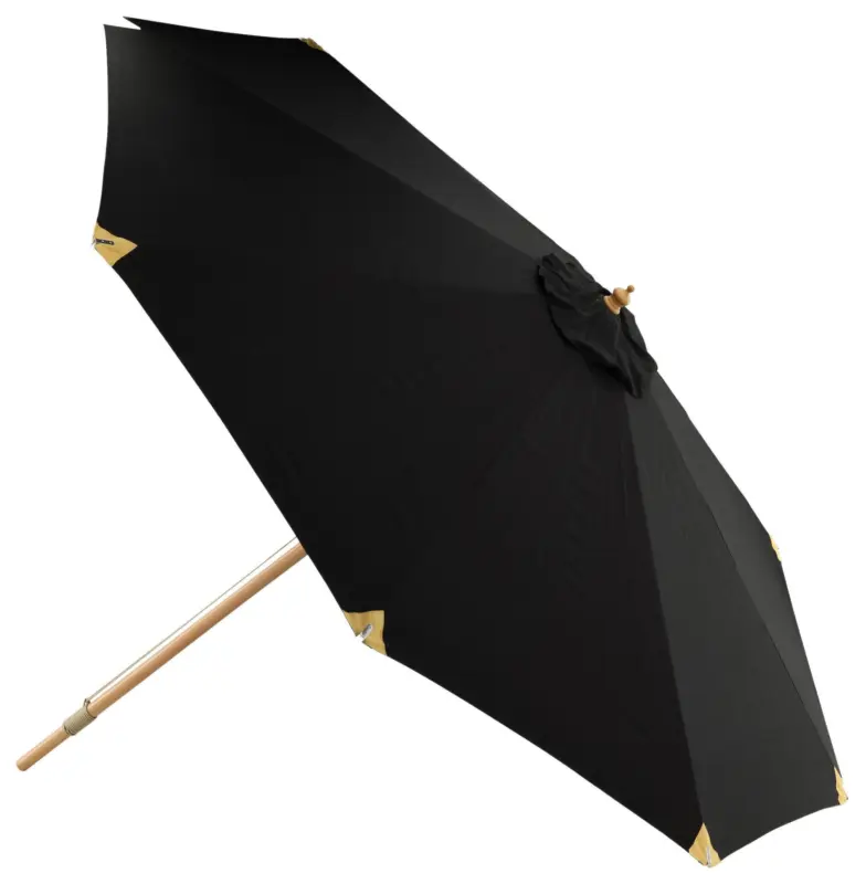 Sonnenschirm Nypo ca. 330 cm Schwarz