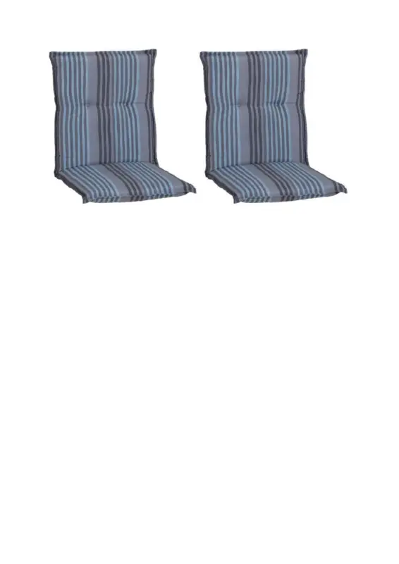 Niedriglehner Auflagen Tissa 2er-Set ca. 98x46 cm Blau