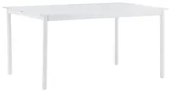 Gartentisch Modena ca. 150x100x75 cm Wei&szlig;