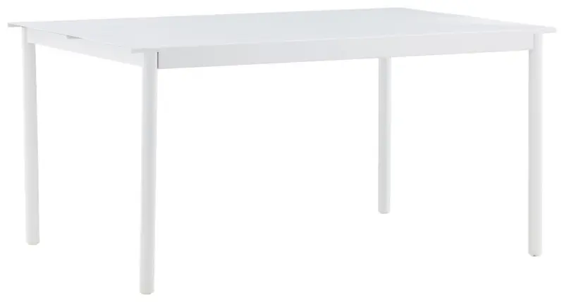 Gartentisch Modena ca. 150x100x75 cm Wei&szlig;