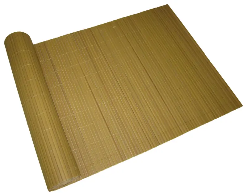 Sichtschutz ca. 500x90 cm PVC Bambus