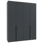 M&ouml;belix DREHT&Uuml;RENSCHRANK New York Graphitfarben B:180cm