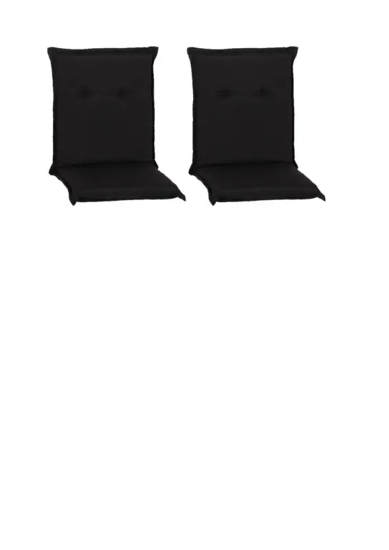 Niedriglehner Auflage Trabzon 2er-Set ca.98x46x8cm Anthrazit