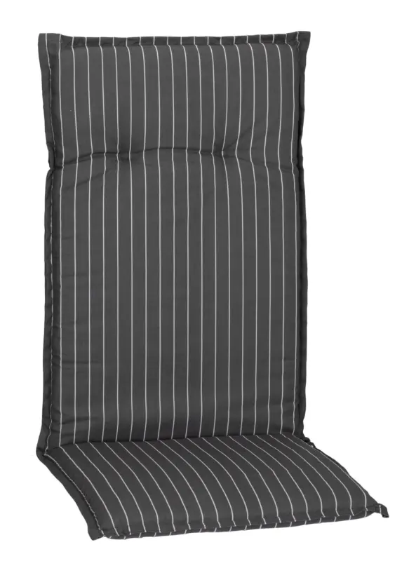 Hochlehner Auflagen Belm 4er-Set ca. 118x50cm Grau/Wei&szlig;