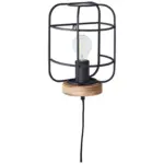 m&ouml;max Dornbirn - Ihr Trendm&ouml;belhaus in Dornbirn Wandleuchte Gwen Braun/Schwarz max. 52 Watt Wandlampe