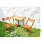 M&ouml;belix Gartentisch klappbar Porto Echtholz L: 90 cm
