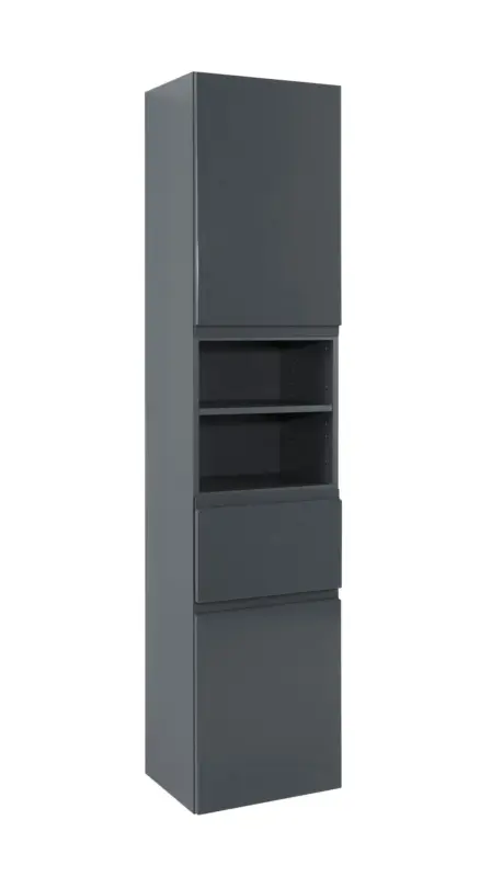 Hochschrank Cardiff Grau