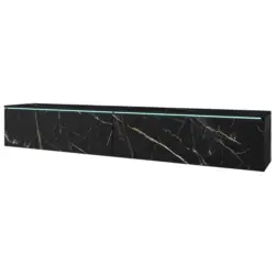 TV-Lowboard B: 180 cm Steinoptik mit Beleuchtung