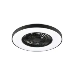 DECKENVENTILATOR Halmstad Schwarz D: 58 cm