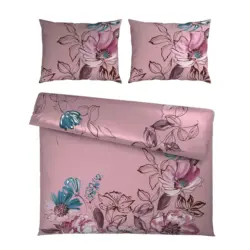 Bettw&auml;sche Toulon XXL Mauve ca. 200x220cm