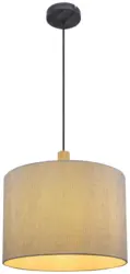 H&auml;ngeleuchte Roger in Grau/Schwarz max. 40 Watt