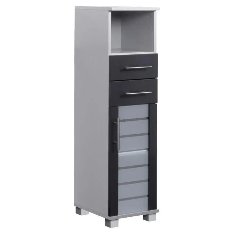 Midischrank Niko Anthr./Silberfarben B: 30,3cm