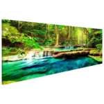 M&ouml;belix LEINWANDBILD Gr&uuml;n B: 150 cm