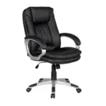 M&ouml;belix DREHSTUHL Schwarz/Silberfarben B: 66cm