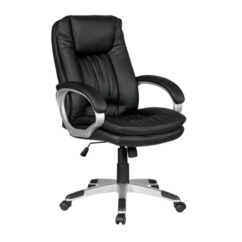 DREHSTUHL Schwarz/Silberfarben B: 66cm
