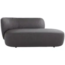 R&Eacute;CAMIERE Boli, Dunkelgrau B: 193 cm