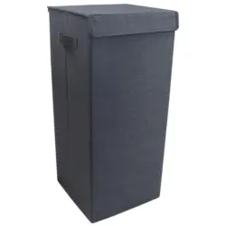 W&auml;schekorb Dreso L Anthrazit 30x70x30 cm