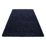 M&ouml;belix Hochflor Teppich Dunkelblau Life 300x400 cm