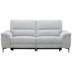 2-Sitzer-Sofa Berlin Samt grau, B: 214 cm