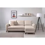 M&ouml;belix ECKSOFA Moli, Beige S: 236 cm