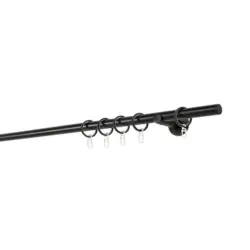 Rundstangengarnitur Schwarz L: 240 cm