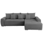 M&ouml;belix Ecksofa Madeleine Dunkelgrau S: 280x204cm