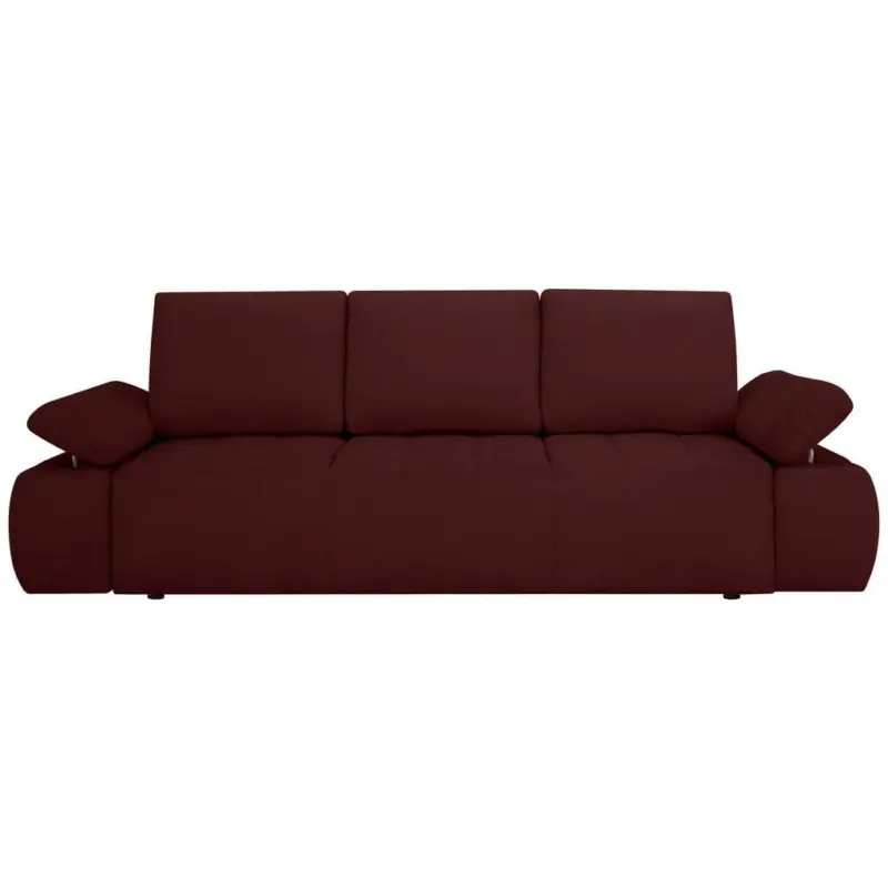 Schlafsofa Madox Rot B: 255 cm