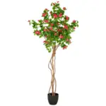 M&ouml;belix Kunstpflanze BOUGAINVILLEA Kunststoff, Gr&uuml;n/Pink, H:175cm