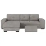 M&ouml;belix ECKSCHLAFSOFA Mattina, Grau S: 156x268 cm