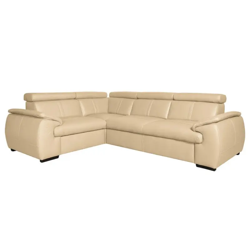 Ecksofa City Beige B: 193x265 cm