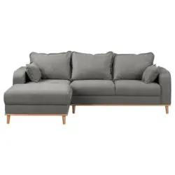 ECKSOFA Beata Grau S: 150x230 cm